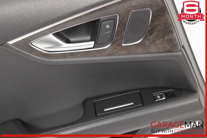 12-18 Audi A7 Rear Left Driver Side Interior Door Panel Trim Cover OEM