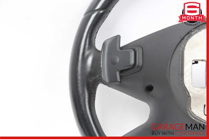 10-13 Mercedes W212 E350 E500 Drivers Steering Wheel w/ Leather Trim Black OEM