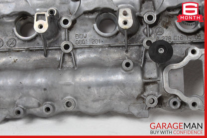 11-20 Mercedes X166 GL450 E550 S550 Left Side Engine Cylinder Head Valve Cover