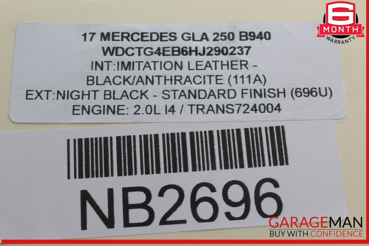 12-20 Mercedes X156 GLA250 SL550 E250 Keyless Go Entry Control Module Unit OEM