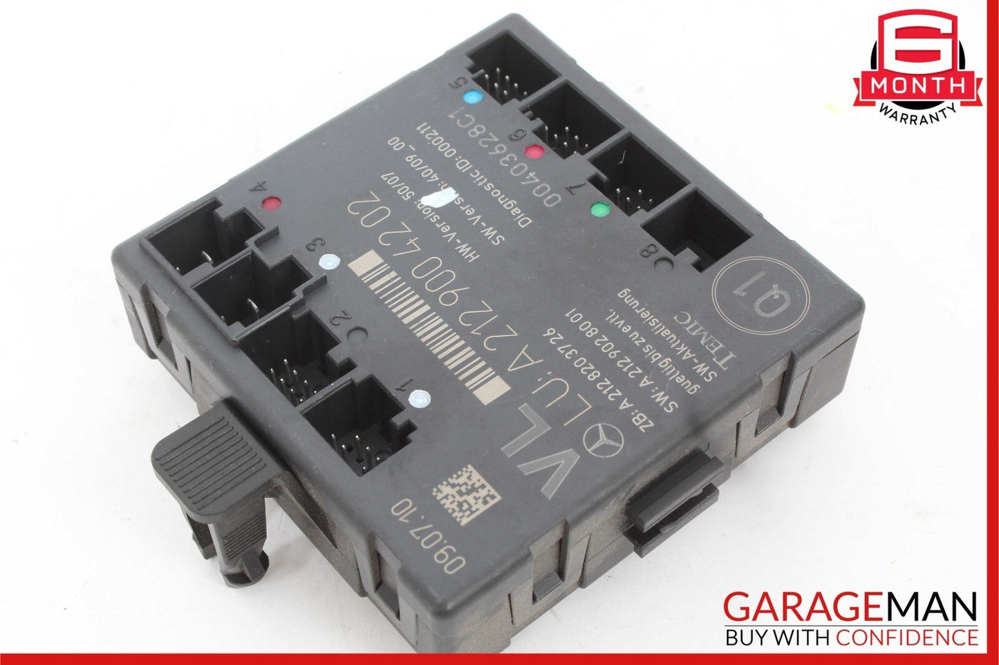 08-18 Mercedes W212 E350 C250 SLK350 Front Left Side Door Control Module OEM