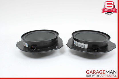 08-14 Mercedes W204 C250 Front Right & Left Door Sound Speakers Set of 2 OEM