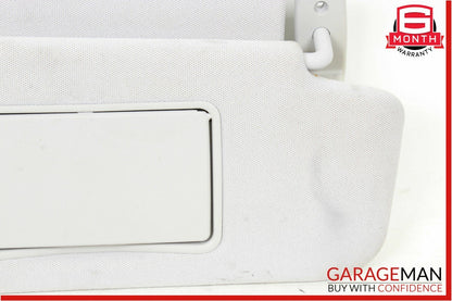 07-09 Mercedes W211 E350 Front Right Sunvisor Sun Visor Shade Cover Suede Gray