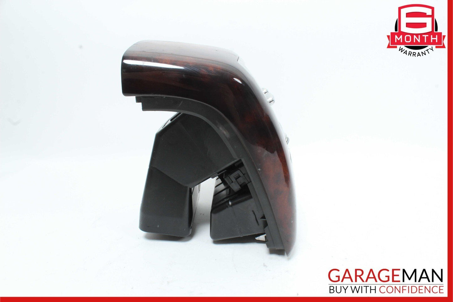 07-13 Mercedes W221 S550 Rear Center Console AC A/C Air Vent Trim Bezel Wood OEM