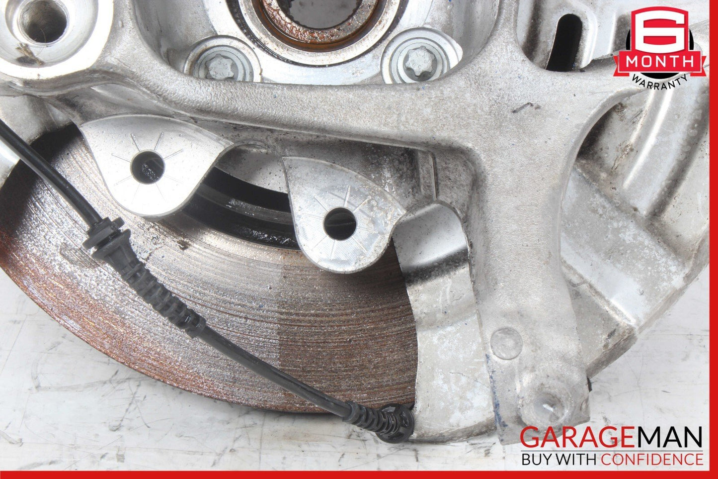 12-19 BMW 640i 650i Rear Left Driver Side Wheel Hub Bearing Spindle Knuckle OEM