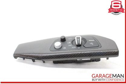 18-24 Audi S5 A4 Dash Dashboard Headlight Headlamp Control Switch 8W1853189T OEM