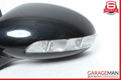 07-09 Mercedes W221 S550 S600 Front Left Side Mirror Door Rear View Black OEM