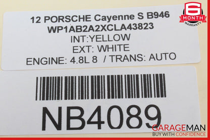 11-14 Porsche Cayenne S 958 Central Gateway Control Module OEM