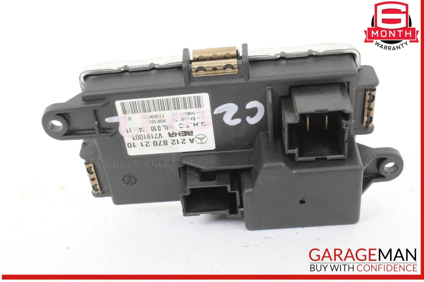 08-20 Mercedes W204 C250 Coupe GLK350 AC A/C Heater Fan Blower Motor Resistor