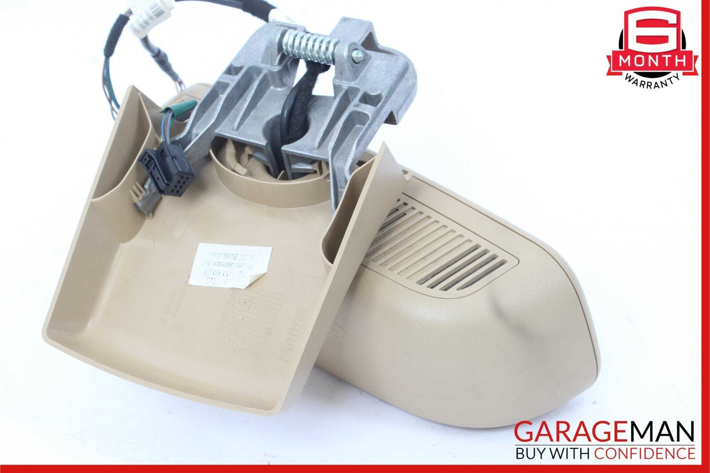 07-09 Mercedes W221 S550 S65 AMG Top Upper Rear View Mirror Brown 2218110007 OEM