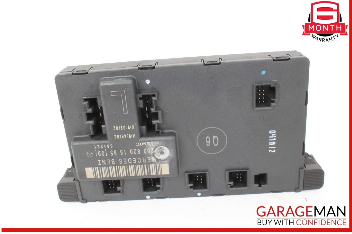 01-07 Mercedes W203 C230 Front Left Side Door Control Module 2038201585 OEM