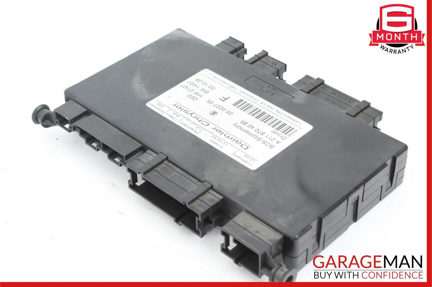 03-12 Mercedes W211 E350 CLS350 GL550 Seat Control Module Left Side OEM