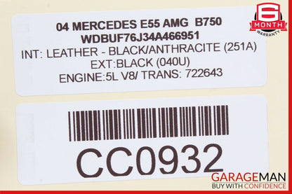 03-09 Mercedes W211 E55 AMG E350 E550 Rear Right Door Controller Module Unit OEM