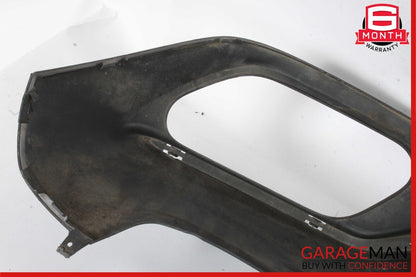 16-19 Mercedes C190 AMG GT Rear Bumper Valance Diffuser Panel Trim Cover OEM