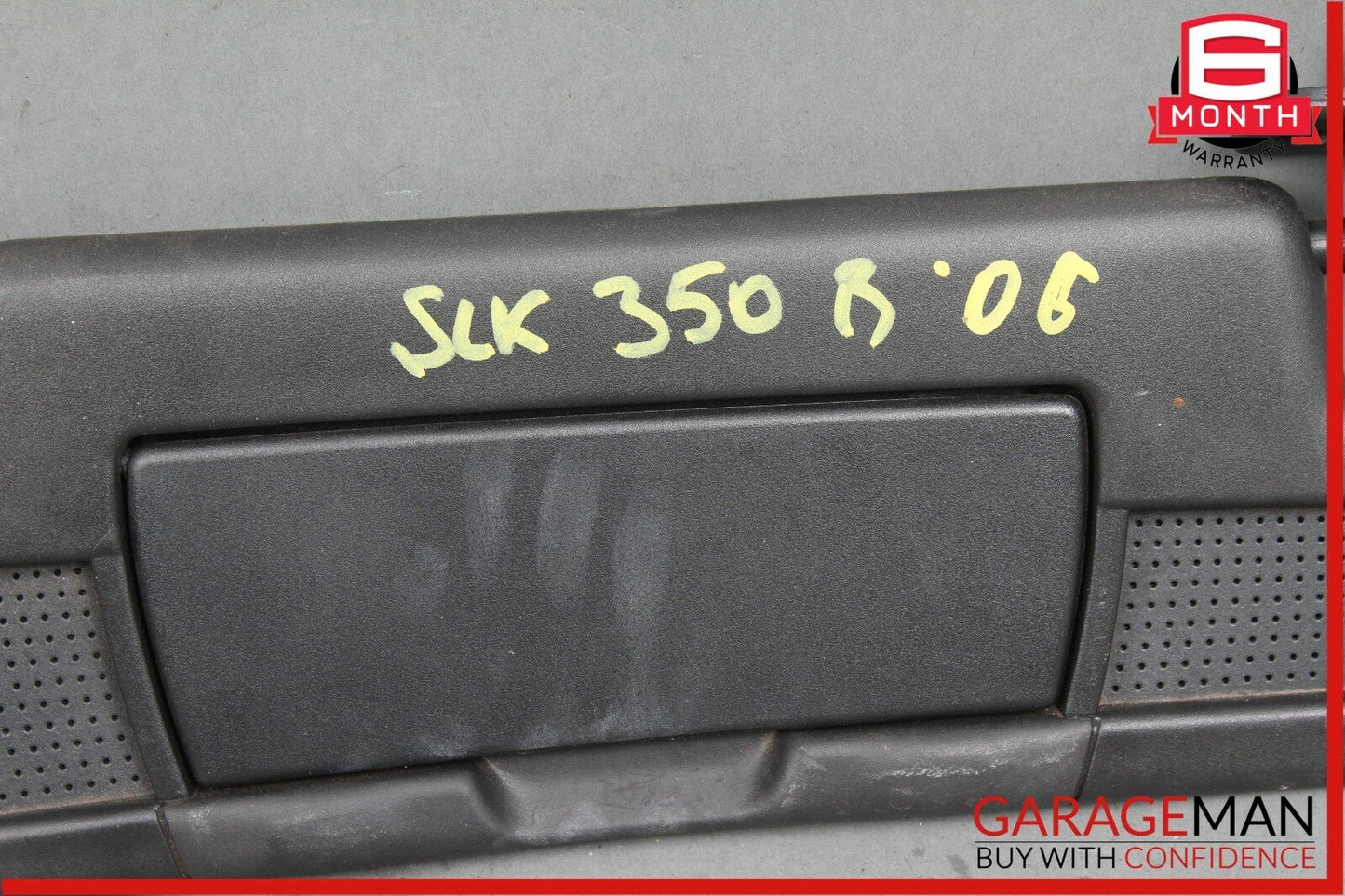 05-11 Mercedes R171 SLK350 Front Right Passenger Sun Visor Sunvisor Shade Black