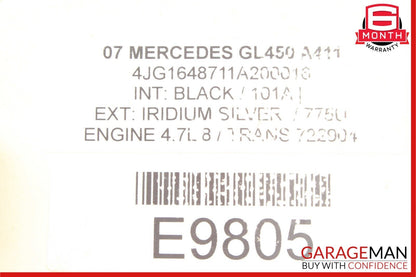 03-12 Mercedes X164 GL450 ML500 Front Left Side Seat Control Module Unit OEM
