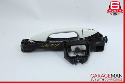 08-14 Mercedes X204 GLK350 Front Left Driver Side Exterior Door Handle White OEM