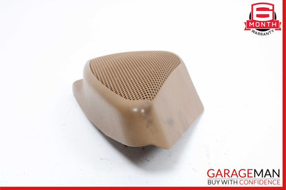 07-14 Mercedes W216 CL550 Front Left Side Door Tweeter Speaker Cover Brown