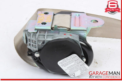 14-17 Maserati Quattroporte S Rear Left or Right Side Seat Belt Beige OEM