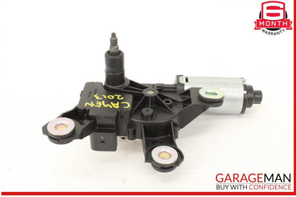 11-18 Porsche Cayenne 958 AWD Rear Glass Wiper Motor Valeo 7P5955711A OEM