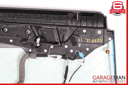 08-14 Mercedes W204 C250 C63 Sedan Rear Right Interior Door Panel Trim Black