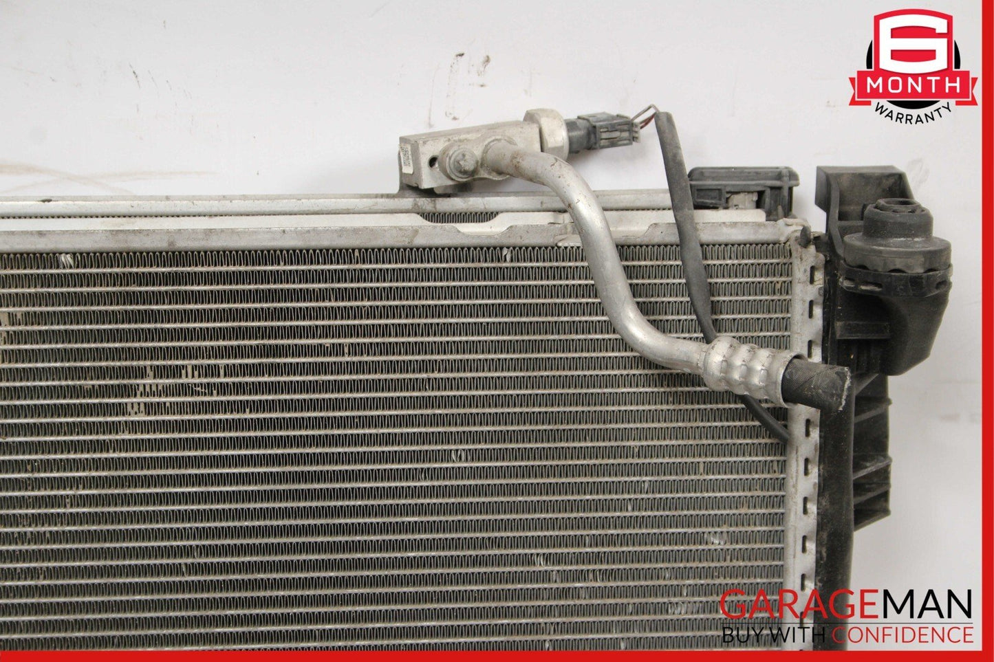 08-14 Mercedes C250 Engine Water Cooling Radiator Condenser Steering Cooler Assy