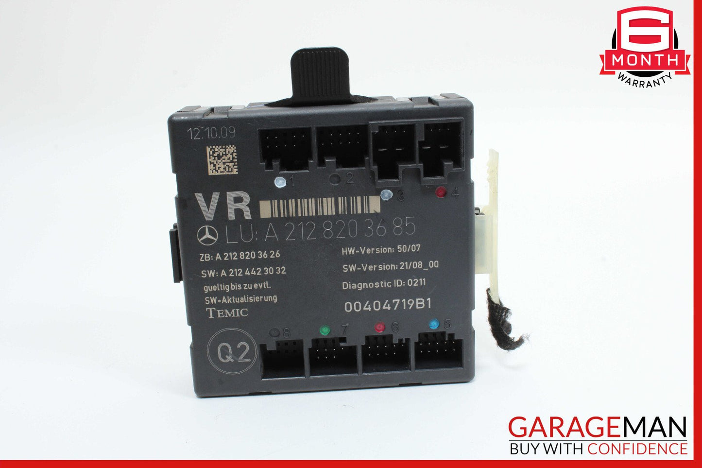 08-18 Mercedes W212 E350 C300 E400 Front Right Side Door Control Module OEM