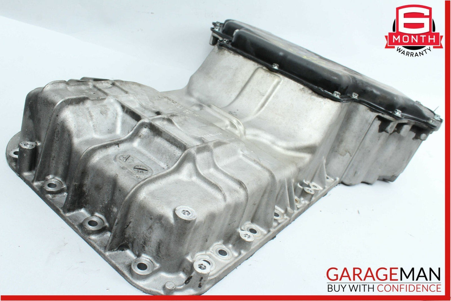 06-09 Mercedes W209 CLK350 E350 C350 Engine Upper Oil Sump Baffle Pan Assembly