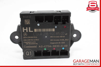 08-18 Mercedes W212 E350 CLS500 C250 Rear Left Side Door Control Module Unit OEM