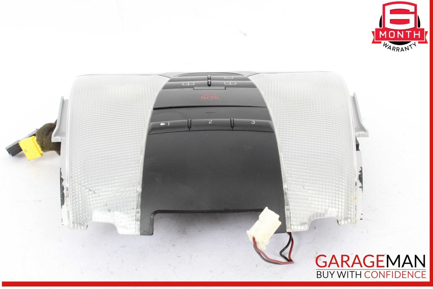 05-11 Mercedes R171 SLK350 SLK280 Overhead Reading Dome Light Lamp Black OEM