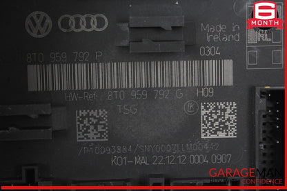13-16 Audi A4 Front Right Passenger Side Door Control Module Unit 8T0959792G OEM