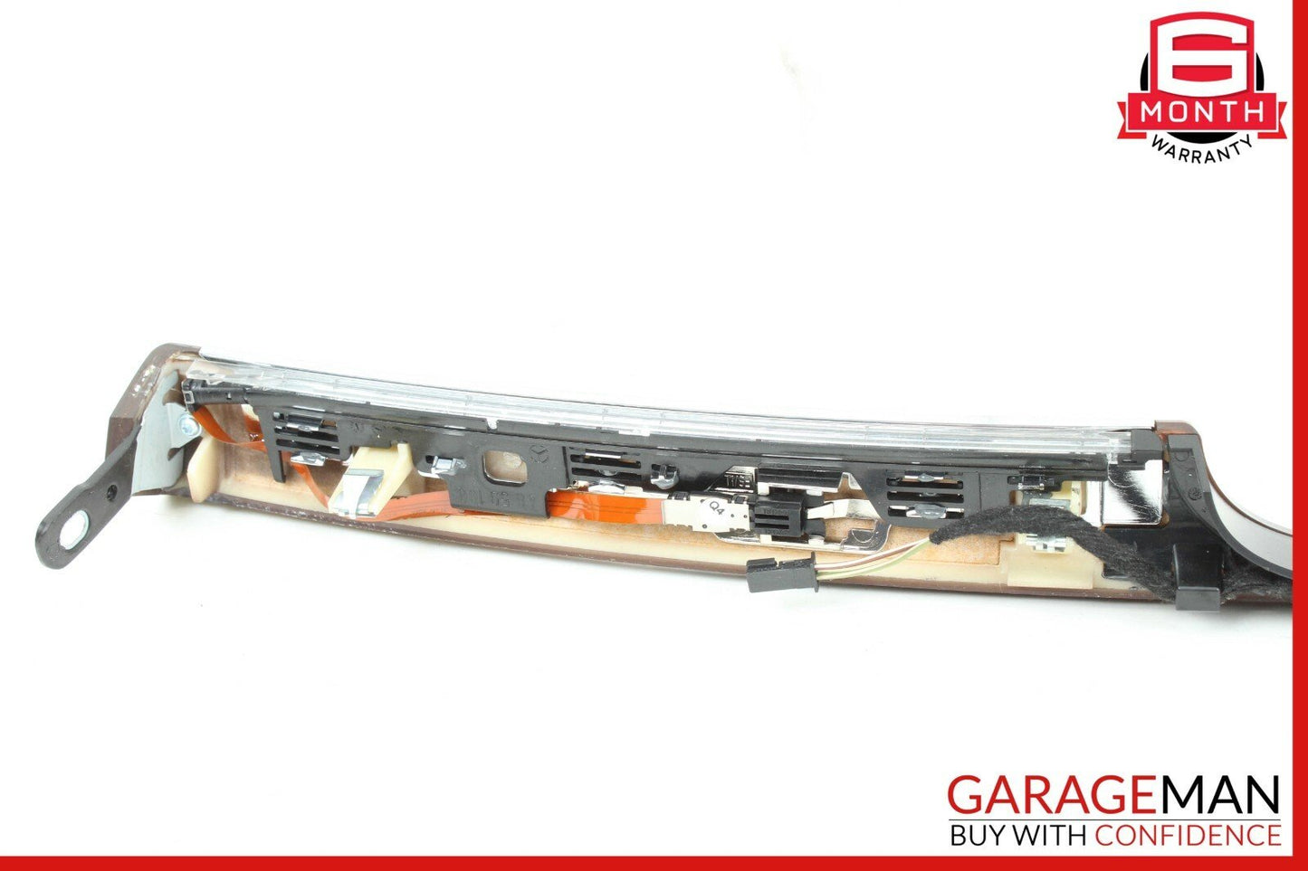 07-09 Mercedes W221 S550 Front Dash Dashboard Center Trim Panel Cover Bezel Wood