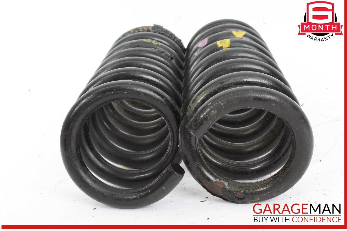 00-06 Mercedes W220 S430 S500 Rear Right & Left Shock Absorber Coil Spring OEM