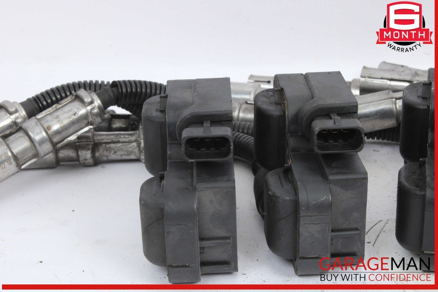 98-11 Mercedes W220 S500 CLK500 CLS55 AMG Ignition Coil Set of 8 0001587303 OEM