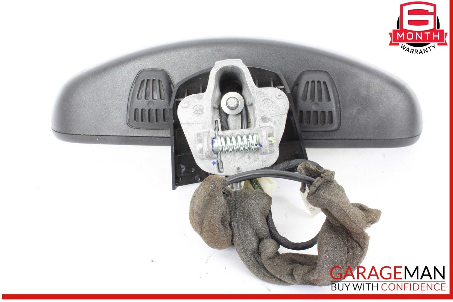 08-14 Mercedes W204 C250 C300 C63 AMG Top Upper Rear View Mirror Black OEM