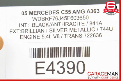 03-12 Mercedes SL500 S600 CLK350 C55 AMG Voice Communication Control Module Q4
