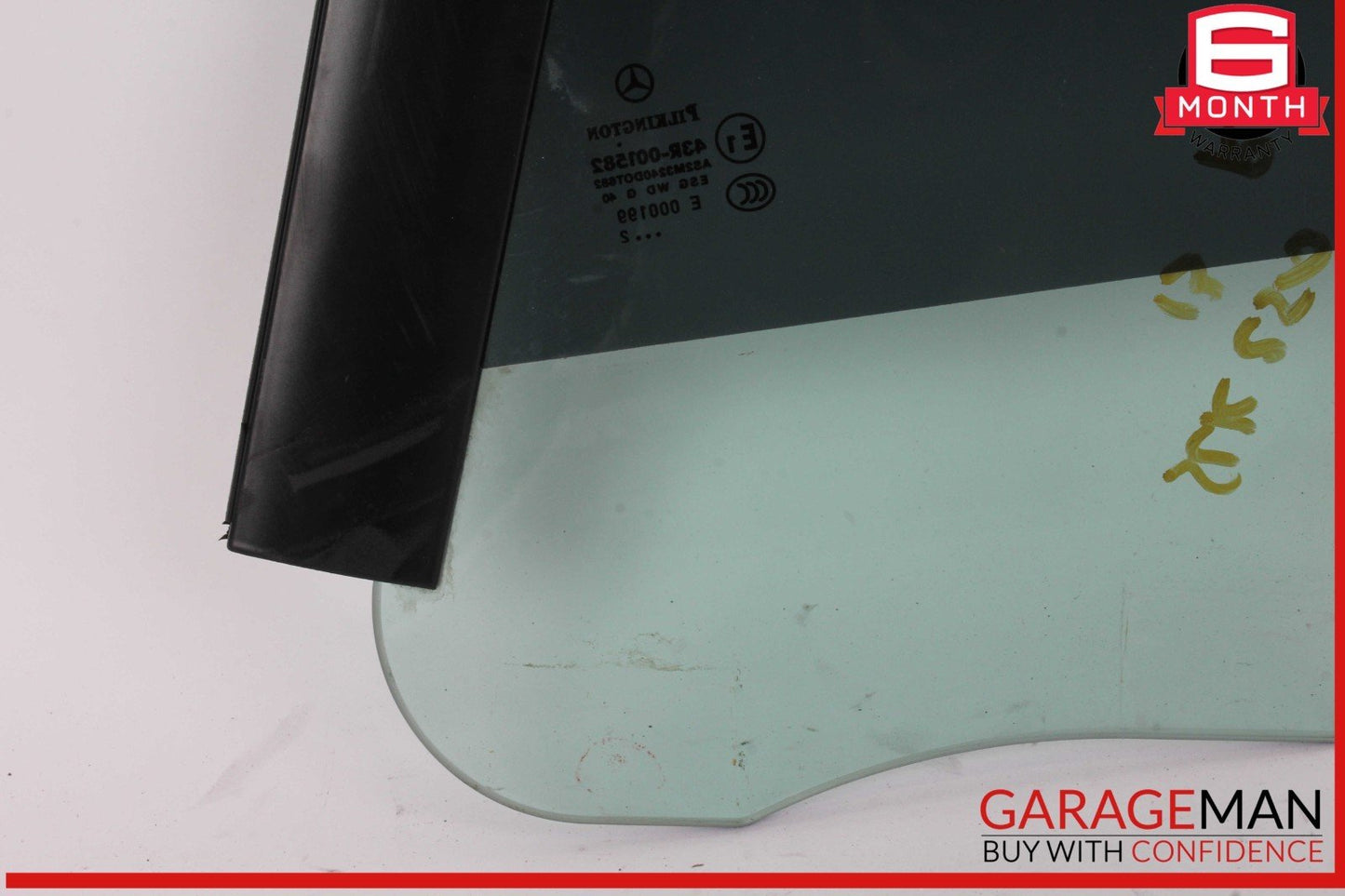 12-20 Mercedes R172 SLK250 Rear Right Passenger Side Quarter Window Glass OEM