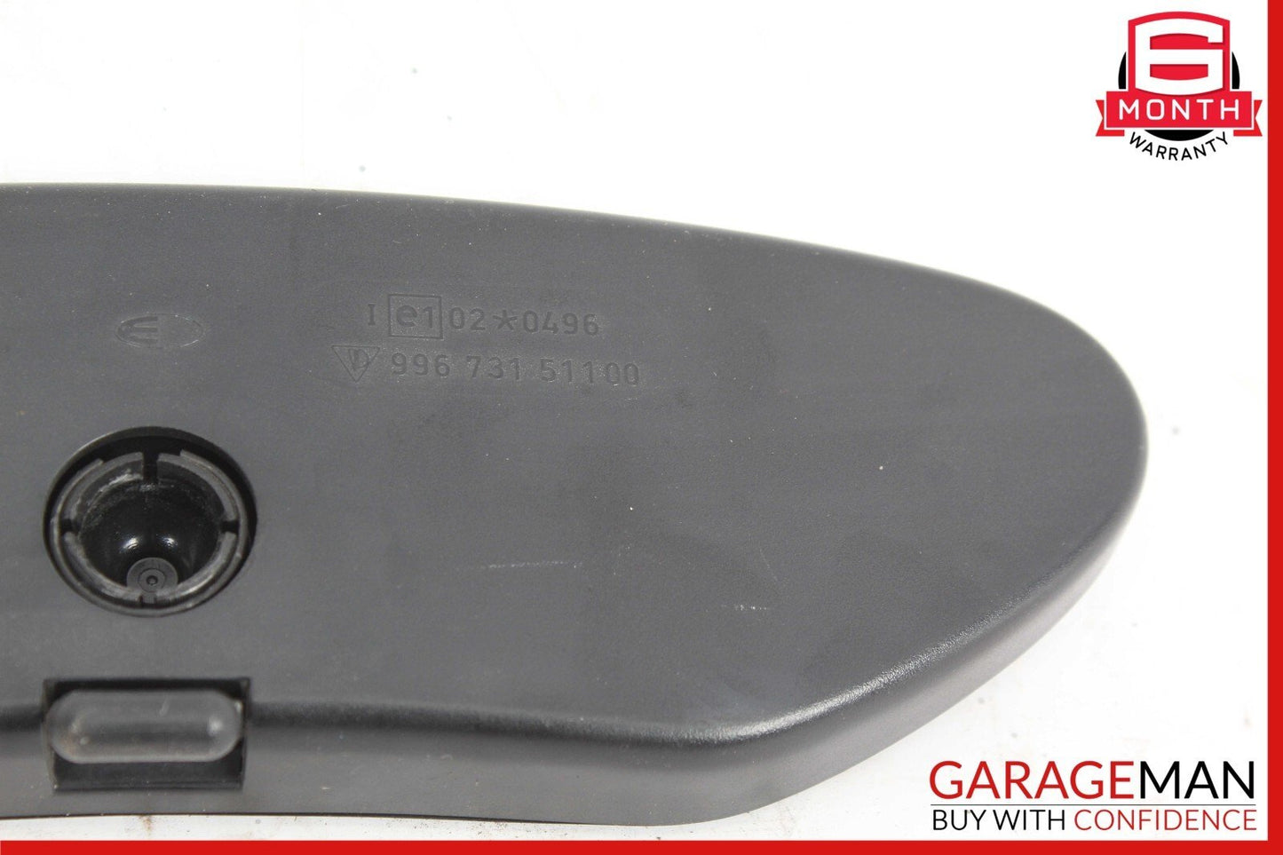 97-04 Porsche Boxster 986 Interior Front Top Upper Rear View Mirror Black OEM