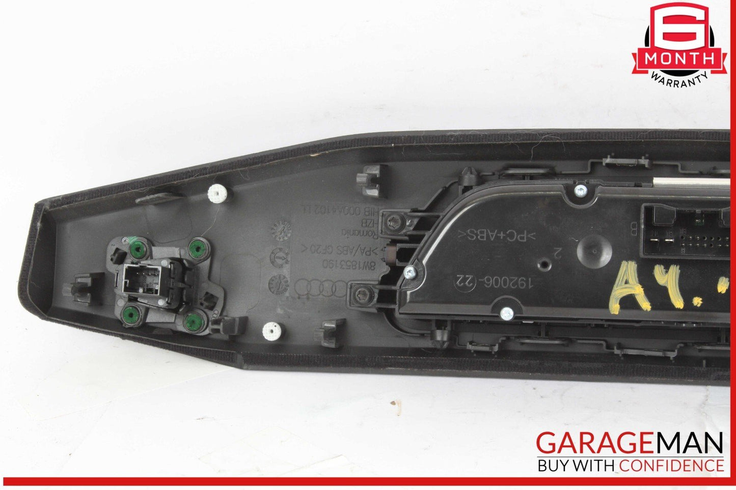 17-24 Audi A4 Allroad Dash AC A/C Heater Control Switch Panel w/ Trim Cover OEM