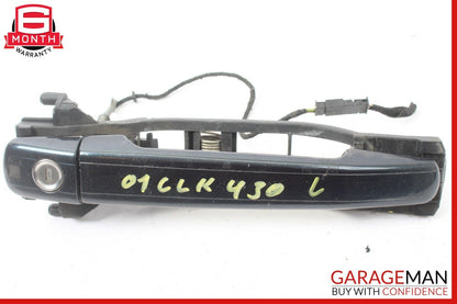 98-03 Mercedes W208 CLK430 Front Left Side Exterior Door Handle Green Black OEM