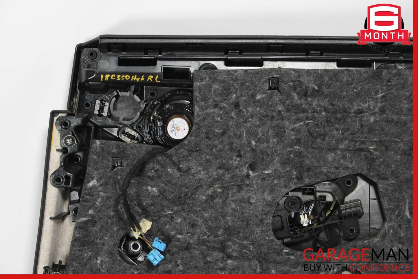 15-18 Mercedes W205 C300 C400 Rear Left Side Interior Door Panel Cover Assy