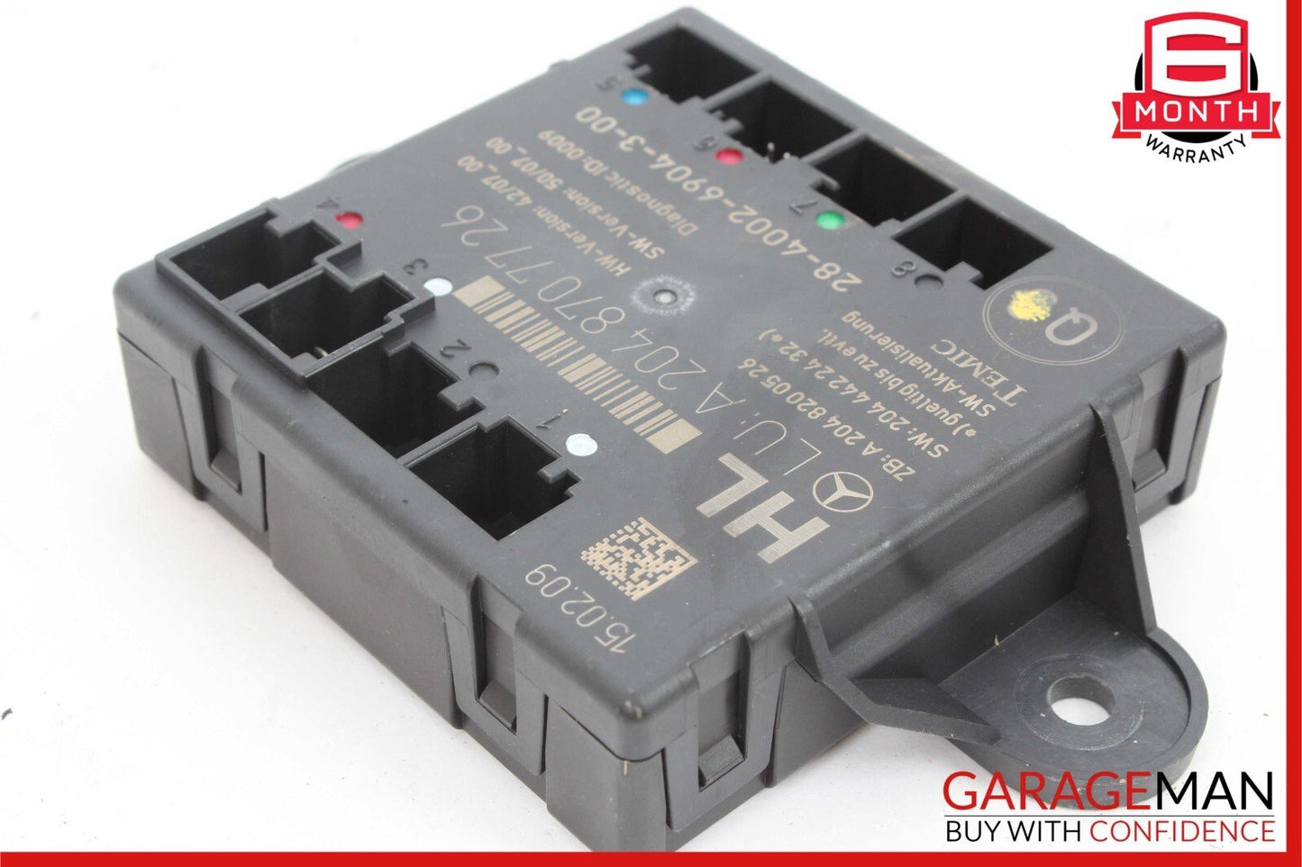 08-11 Mercedes W204 C300 C350 C63 AMG Rear Left Side Door Control Module Unit