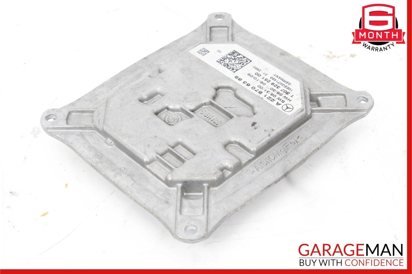 10-14 Mercedes W221 S550 Front Headlight Voltage Regulator Ballast Module Unit