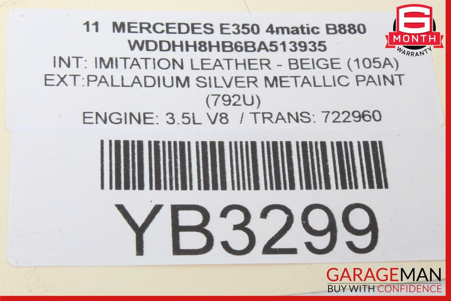07-14 Mercedes W211 E350 CLS500 Subwoofer Amp Amplifier Harman Becker 2118705189