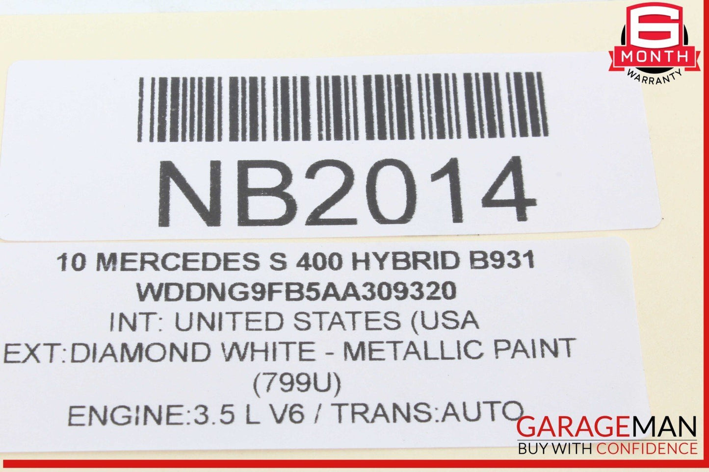 10-13 Mercedes W221 S400 Hybrid Front Right Side Door Control Module OEM