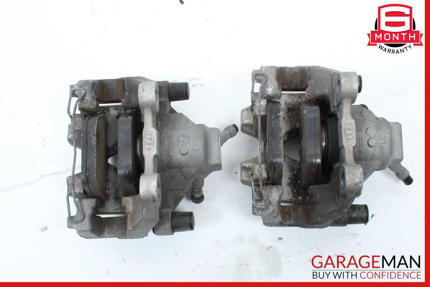 08-17 Mercedes W207 E400 Coupe Rear Brake Calipers Left and Right Set OEM