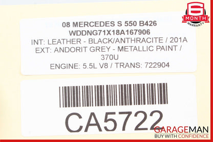 07-13 Mercedes W221 S550 S400 S63 AMG Front Left Side Under Seat Controller Unit