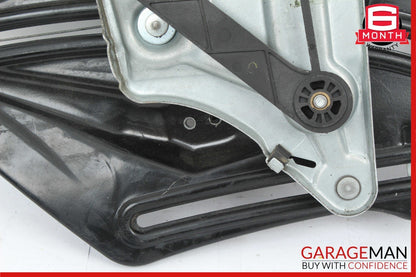 10-16 Mercedes W207 E350 Rear Right Window Regulator Motor Plate Frame Assy