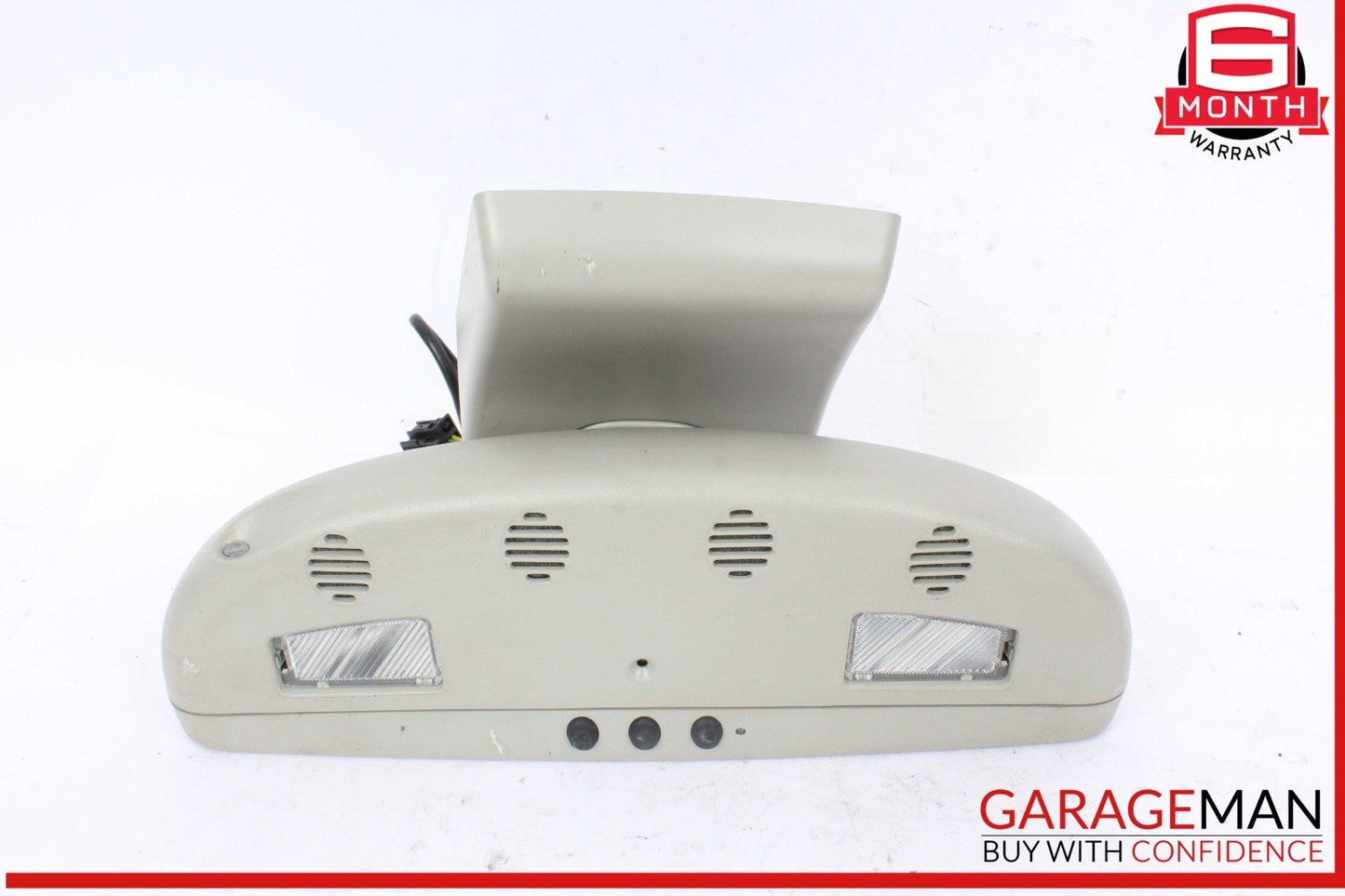 07-09 Mercedes W221 S550 S63 AMG Interior Top Upper Rear View Mirror Gray OEM
