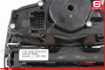 15-20 Mercedes W205 C300 C400 GLC300 Dash Headlight Switch Control Module OEM